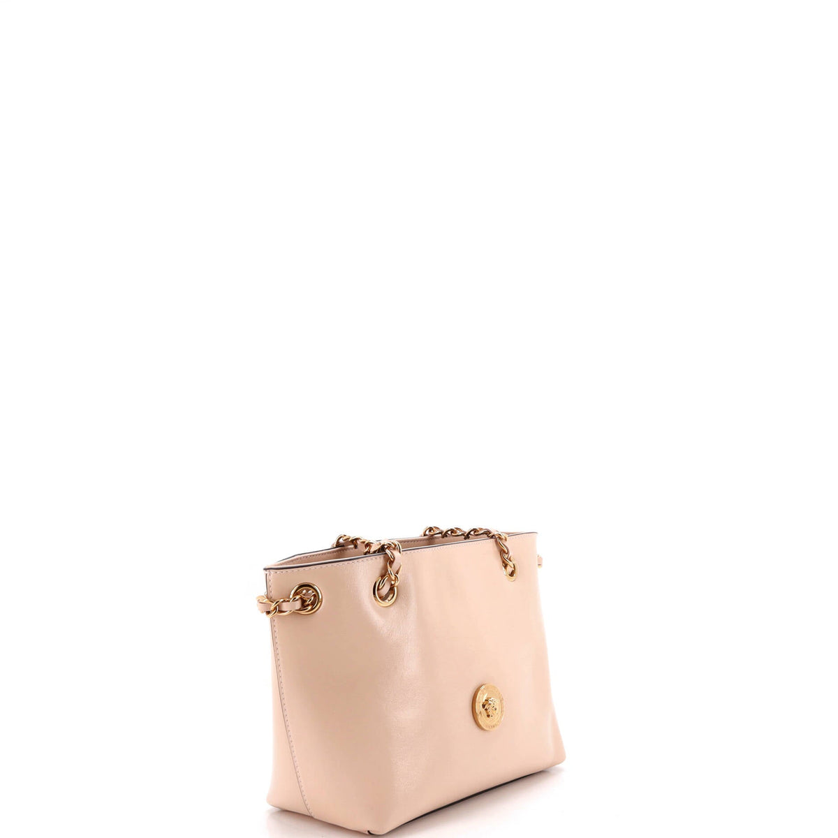 Medusa Icon Chain Tote Leather Mini