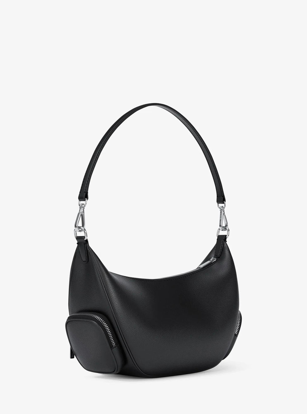 Merritt Medium Pebbled Leather Convertible Shoulder Bag