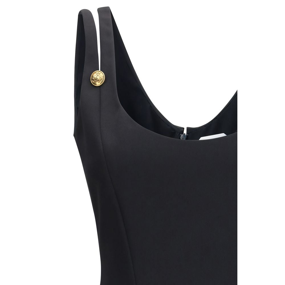 Versace Wool Oves Aries Cocktail Women's Dress