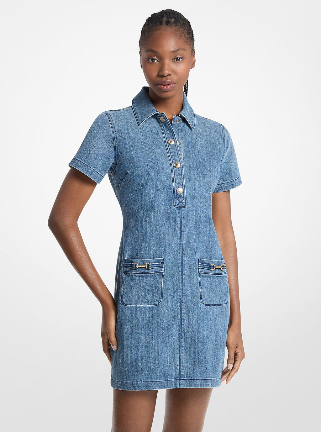 Carson Denim Mini Dress