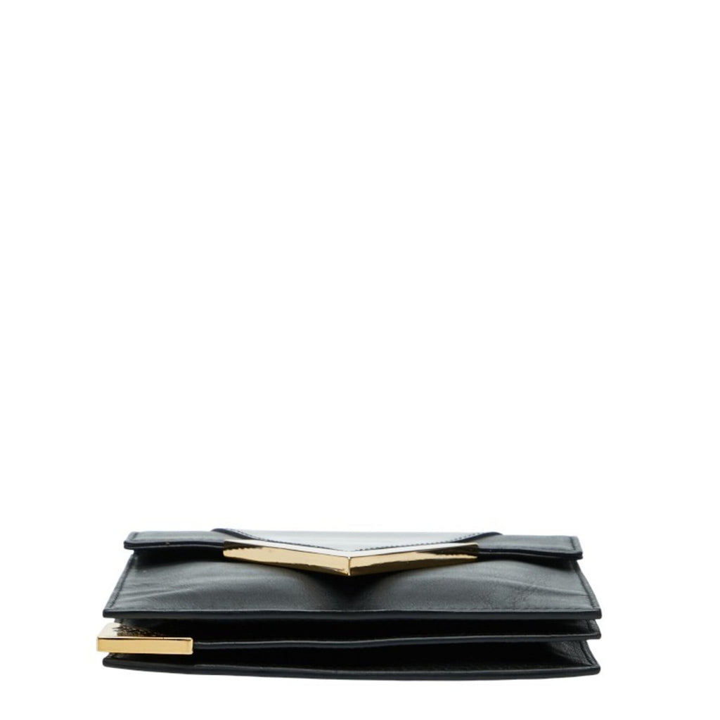 Versace Leather Clutch Bag (Pre-Owned)