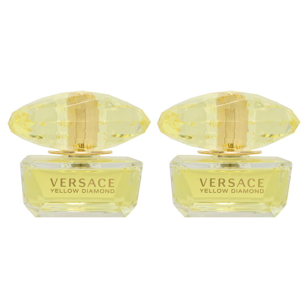 Versace Yellow Diamond by Versace for Women - 1.7 oz EDT Spray - Pack of 2