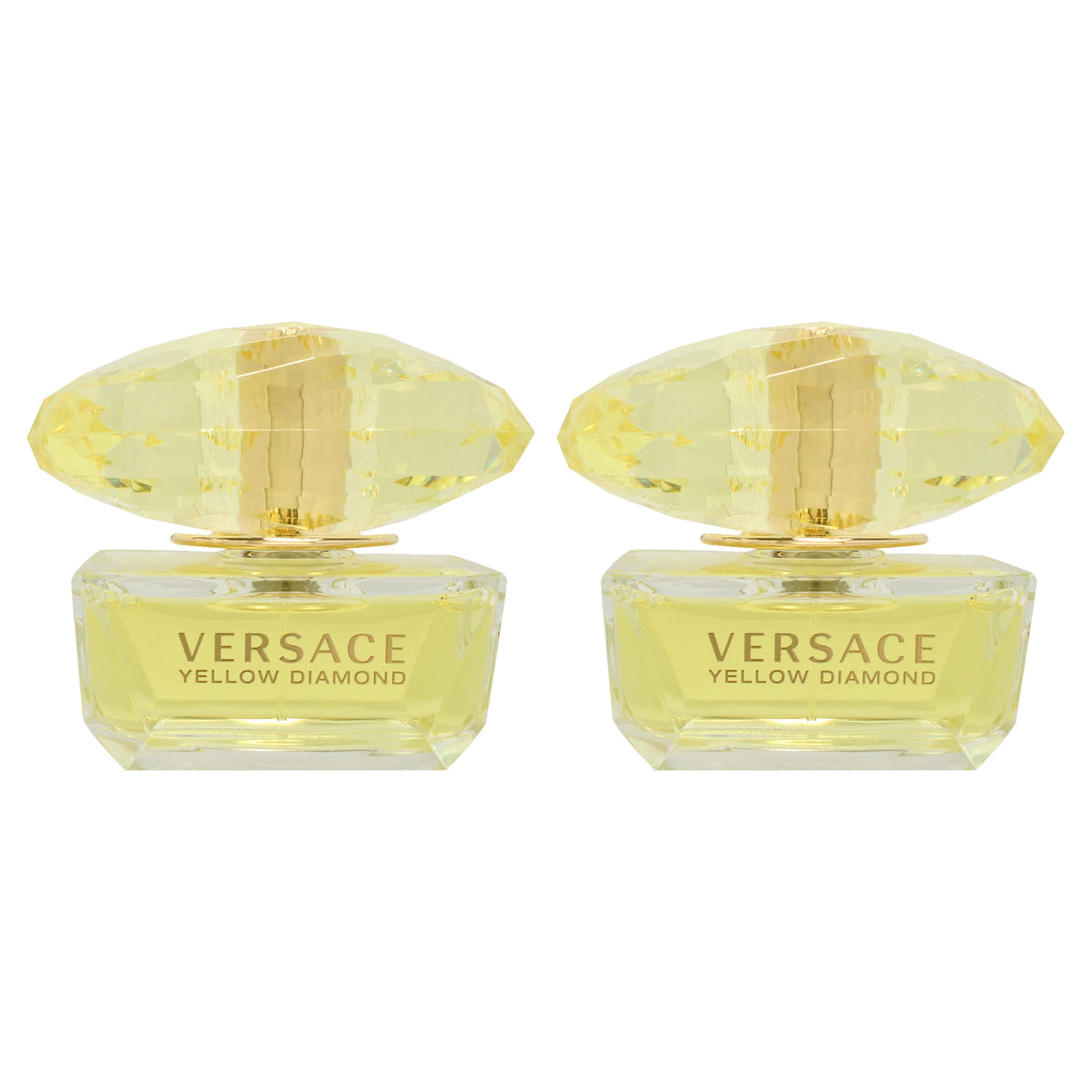 Versace Yellow Diamond by Versace for Women - 1.7 oz EDT Spray - Pack of 2