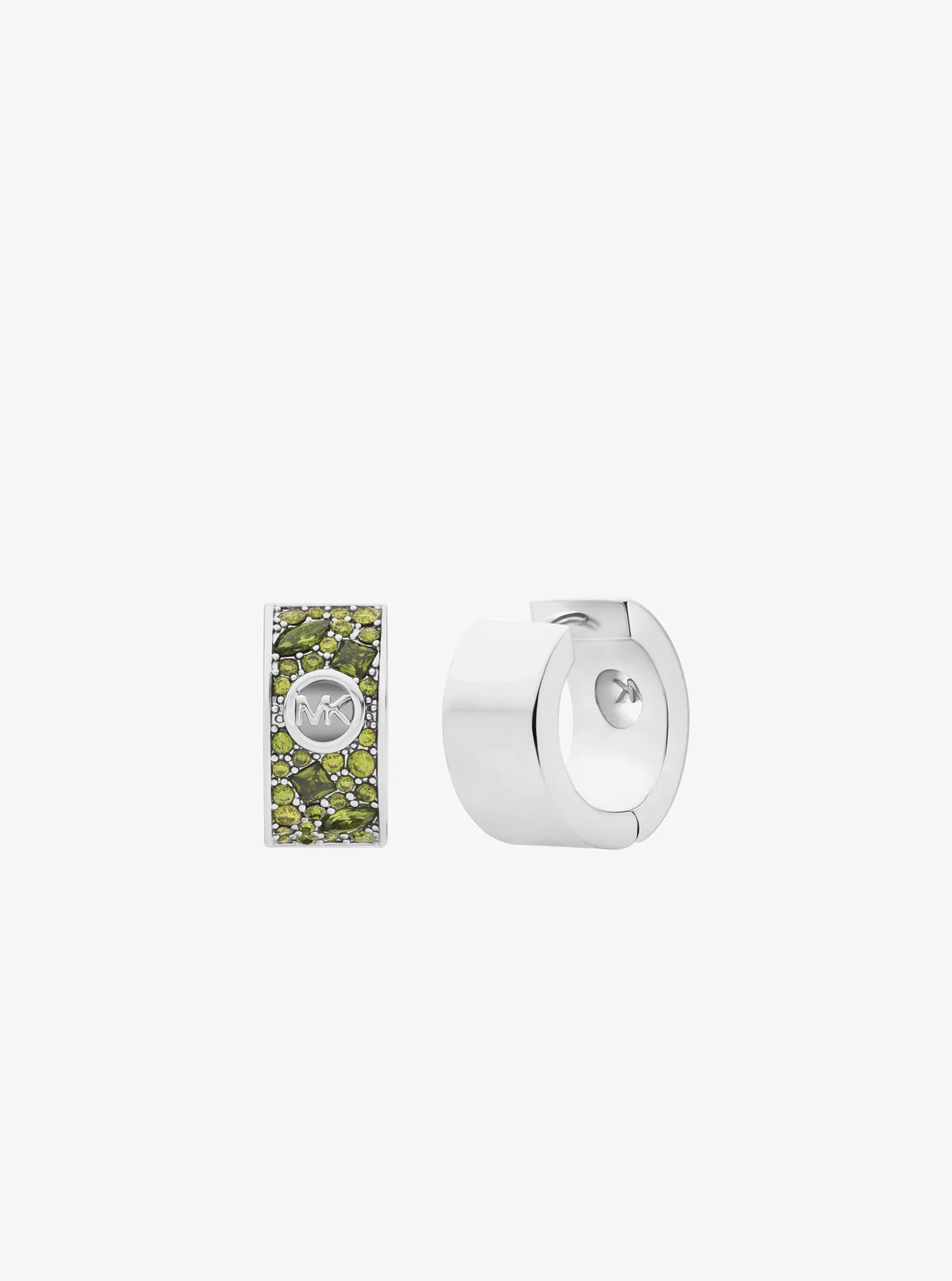 Pavé Huggie Earrings