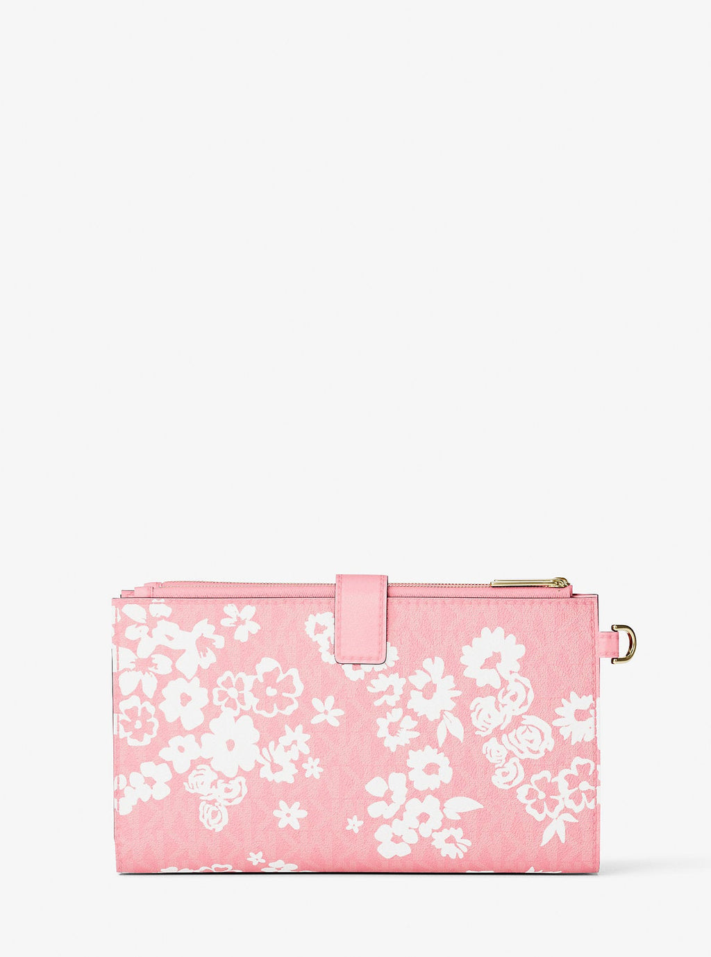 Jet Set Travel Large Printed Signature Logo Wristlet