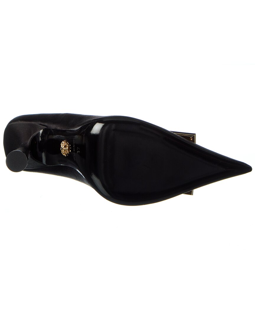 Versace Medusa Plaque Satin Pump