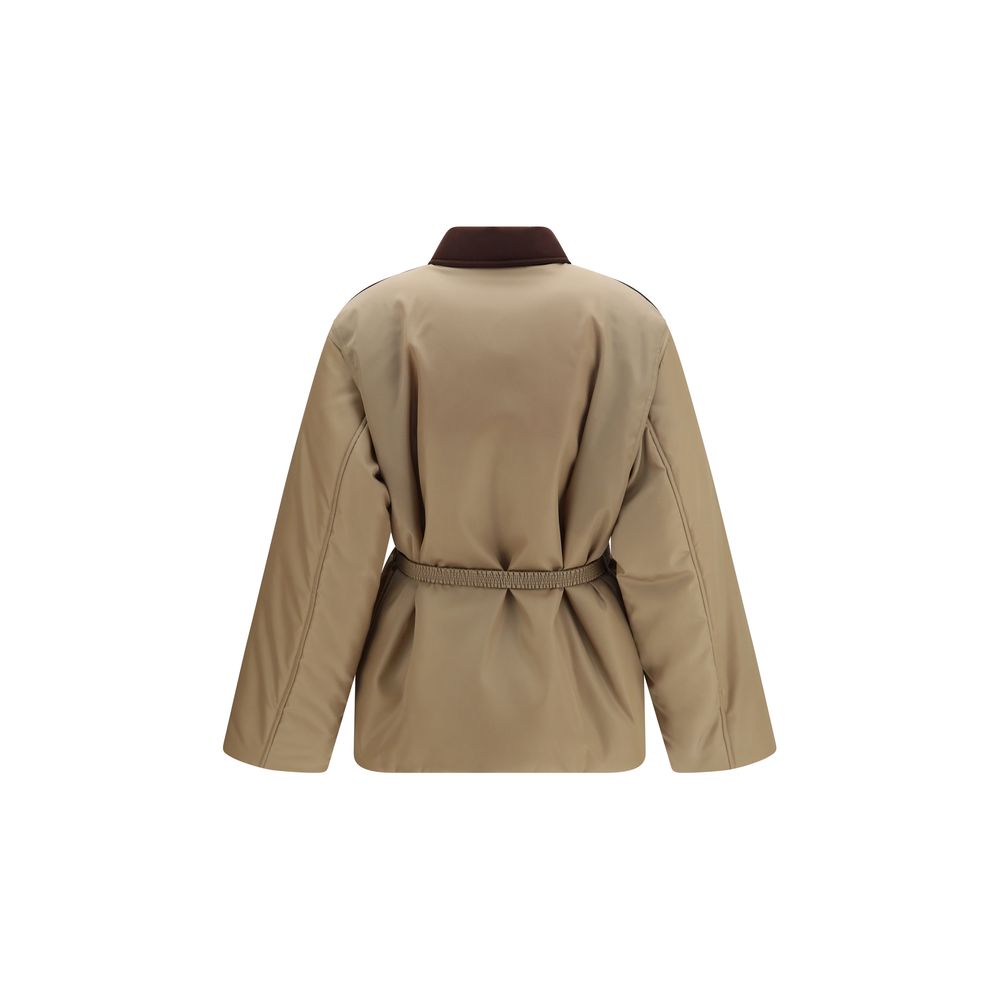 Versace Nylon Full-Length Women's Jacket