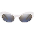 Versace Grey Mirror Gradient Cat Eye Ladies Sunglasses VE4356 401/Y9 54