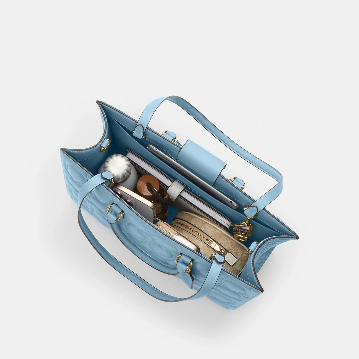 Coach Outlet Maggie Tote Bag In Signature Leather
