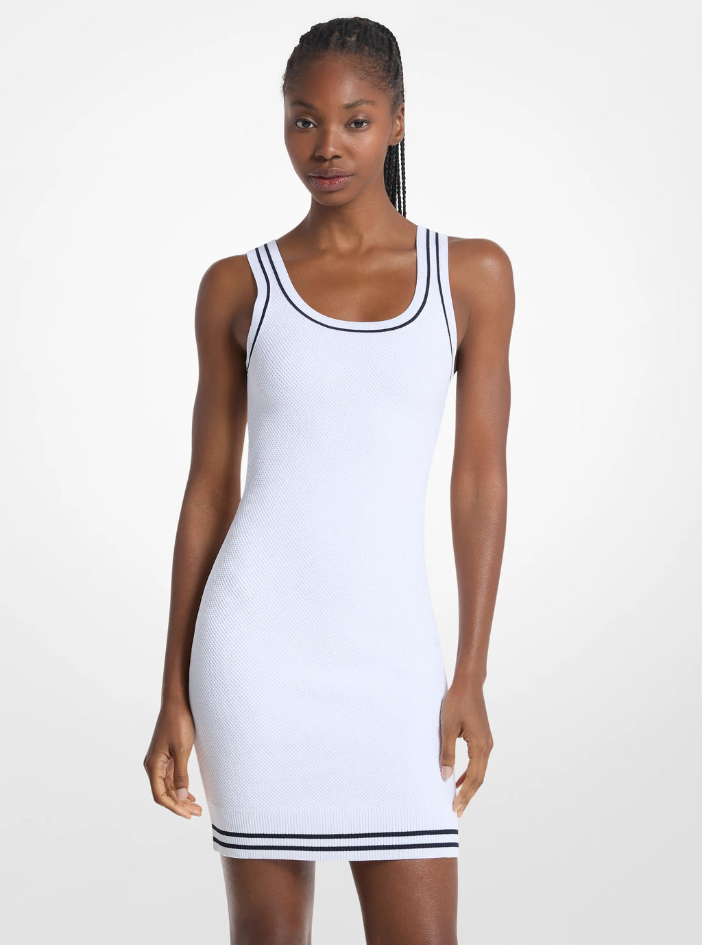 Textured Knit Mini Dress
