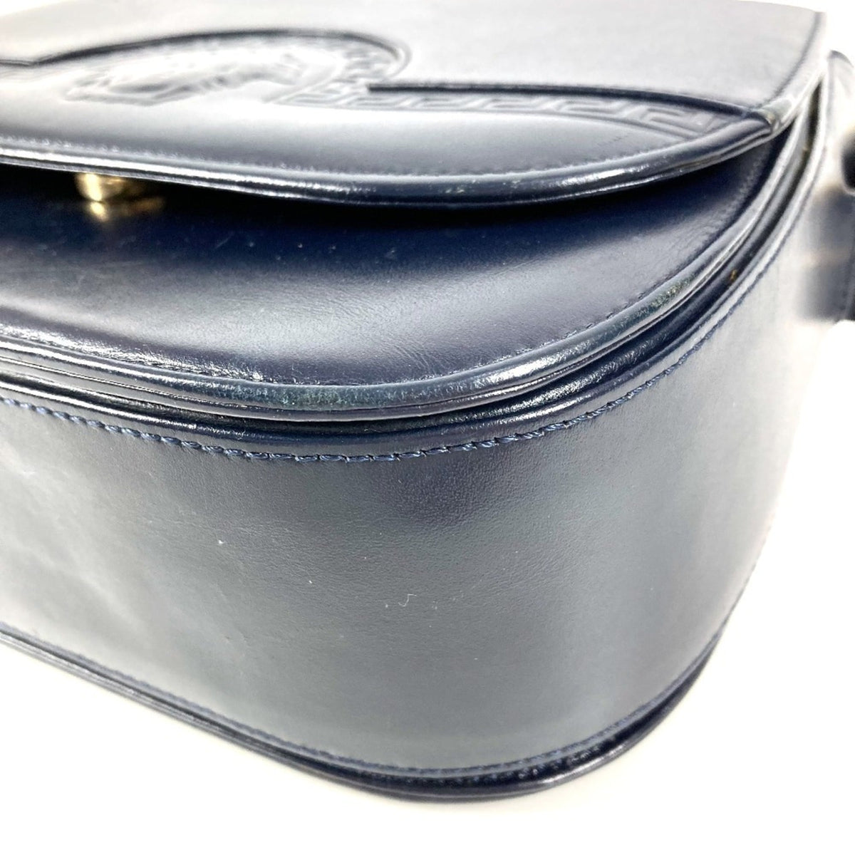 Versace Leather Shoulder Bag (Pre-Owned)