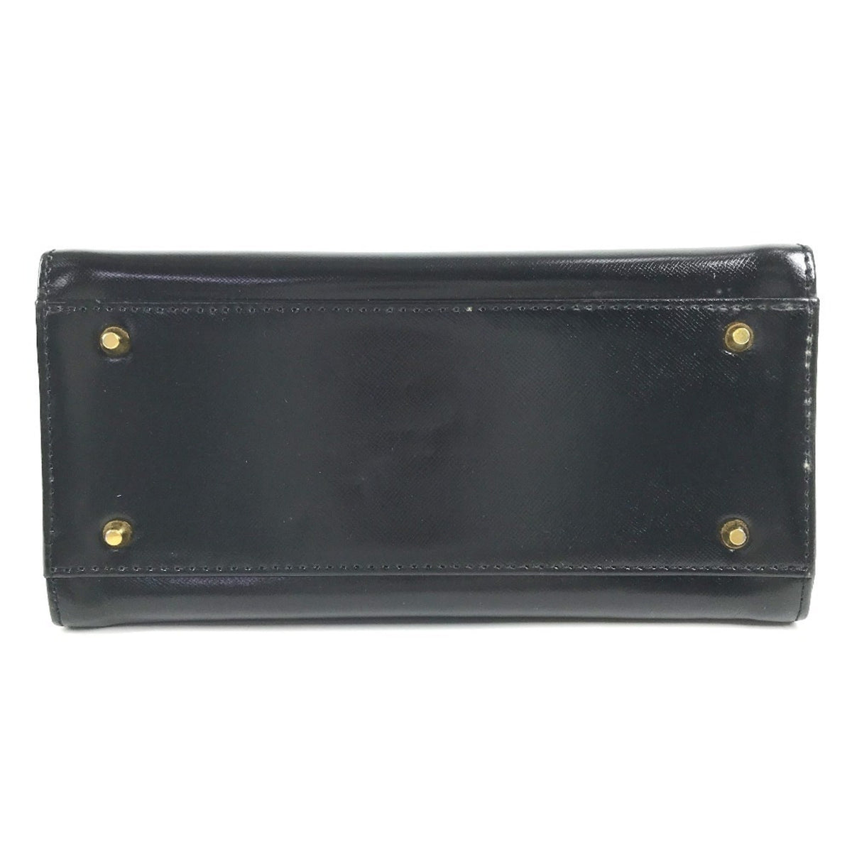 Versace Leather Handbag Shoulder Bag (Pre-Owned)