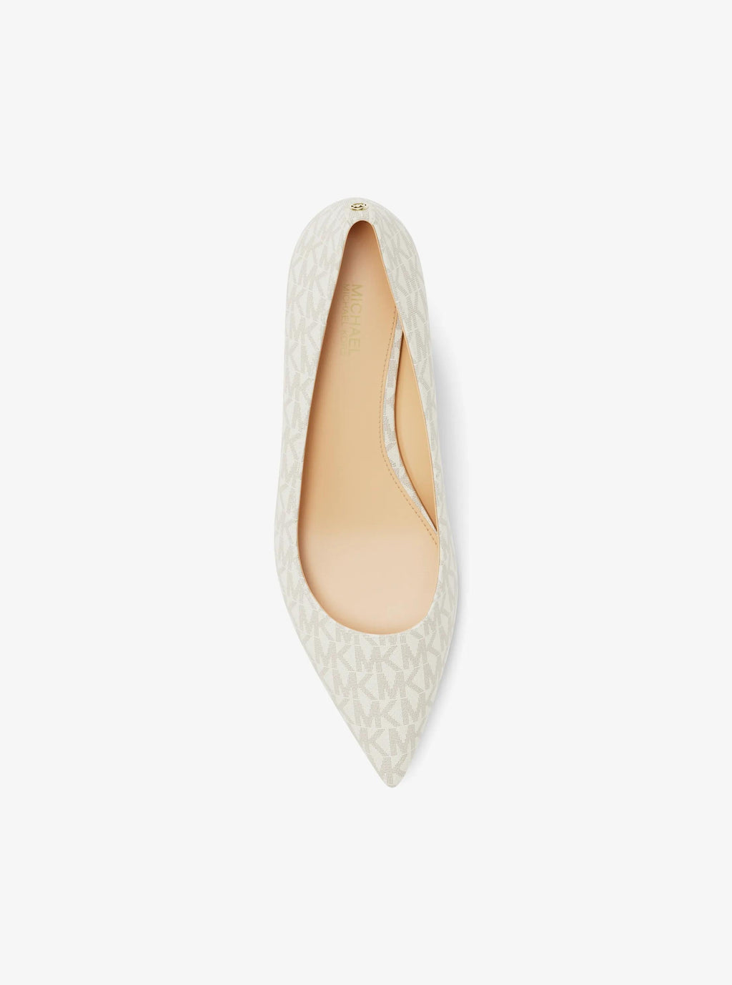 Alina Flex Signature Logo Kitten Heel Pump