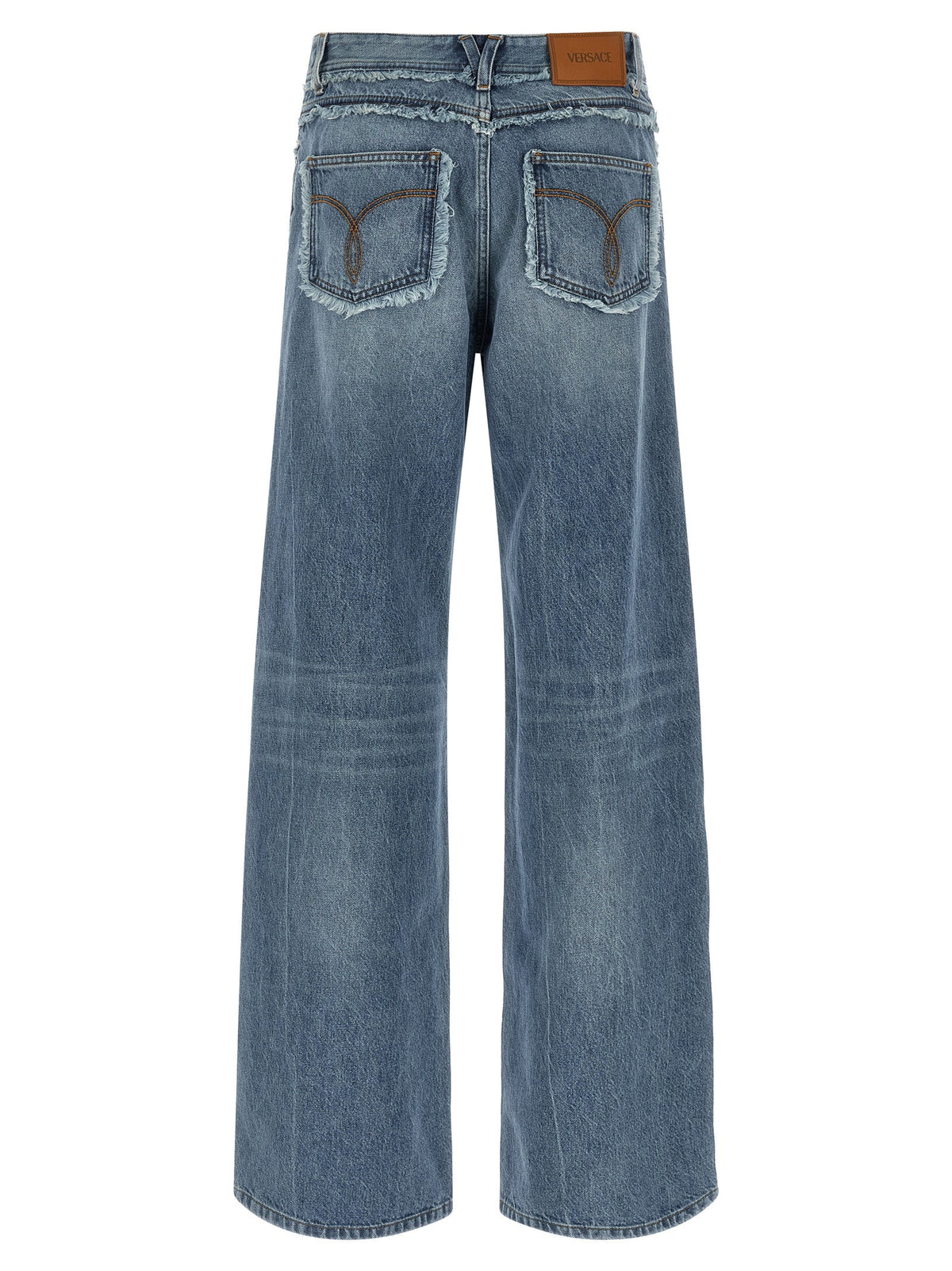 Versace Cotton Boyfriend Women's Jeans