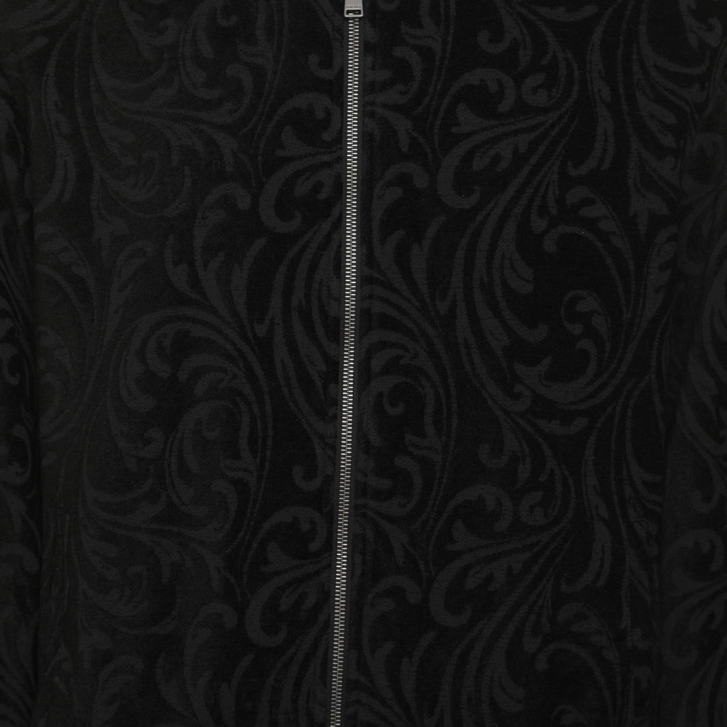 Versace Black Jacquard Baroque Jacket