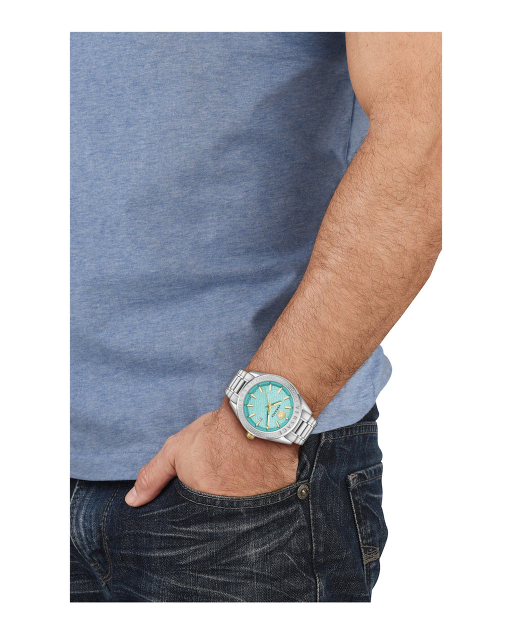 V-Code Bracelet Watch