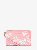 Jet Set Travel Large Printed Signature Logo Wristlet