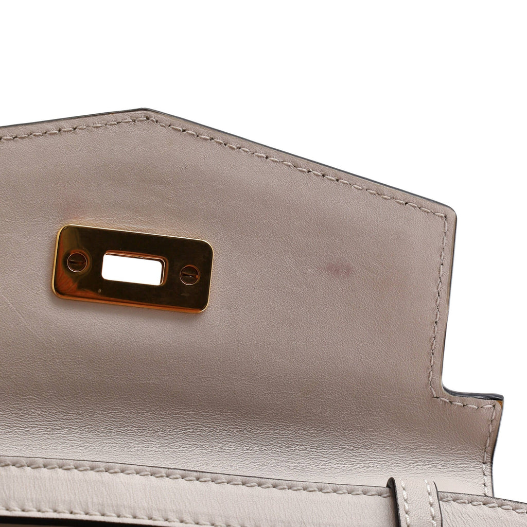 Icon Convertible Top Handle Bag Leather Mini