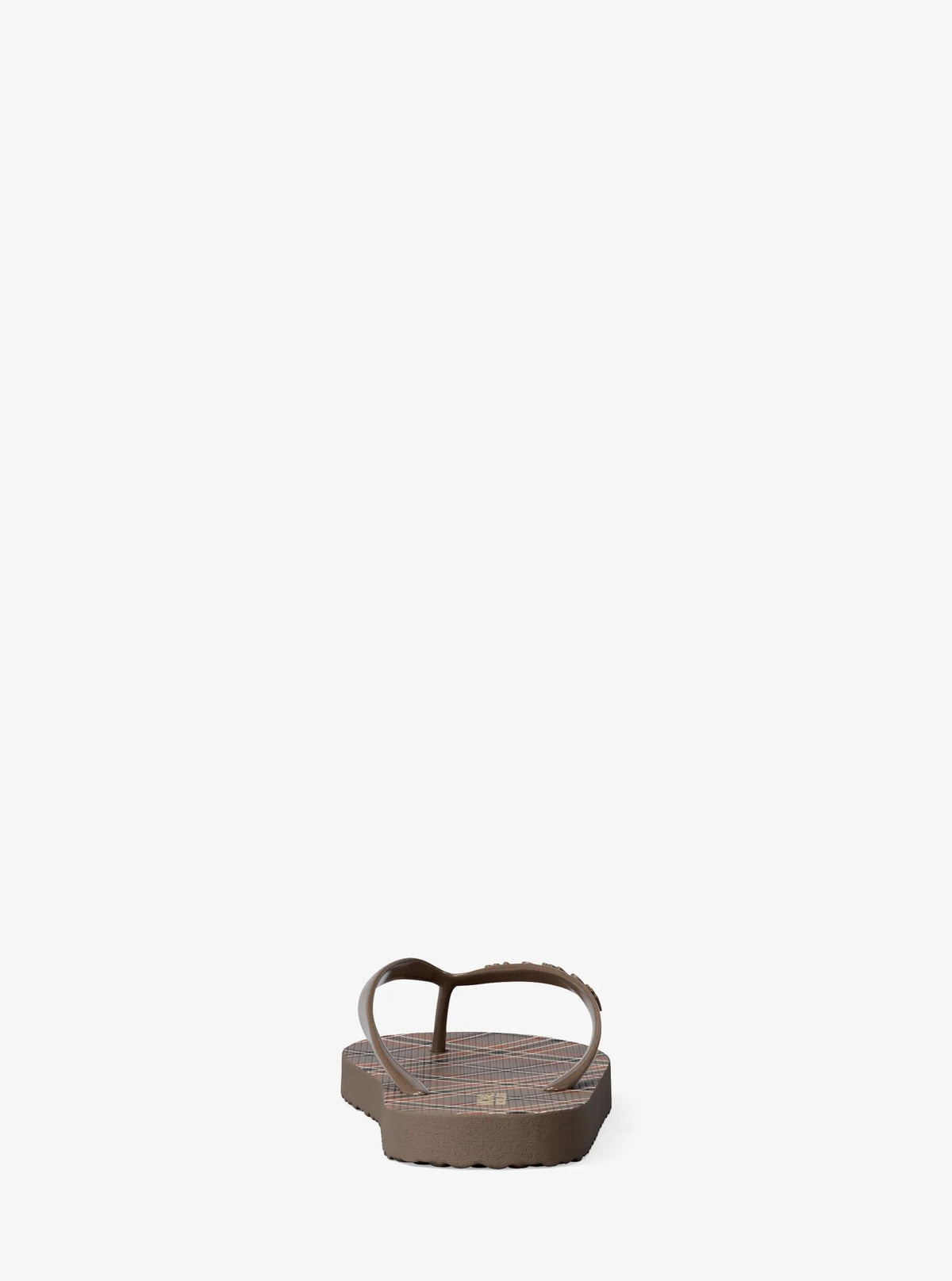 Plaid Print Flip Flop