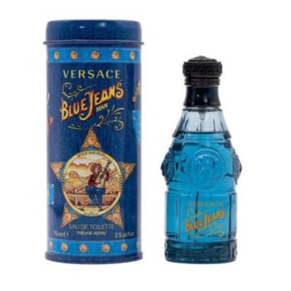 Blue Jeans Eau De Toilette Versace Men's Cologne 2.5 Oz