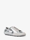 Susie Metallic Leather Trainer