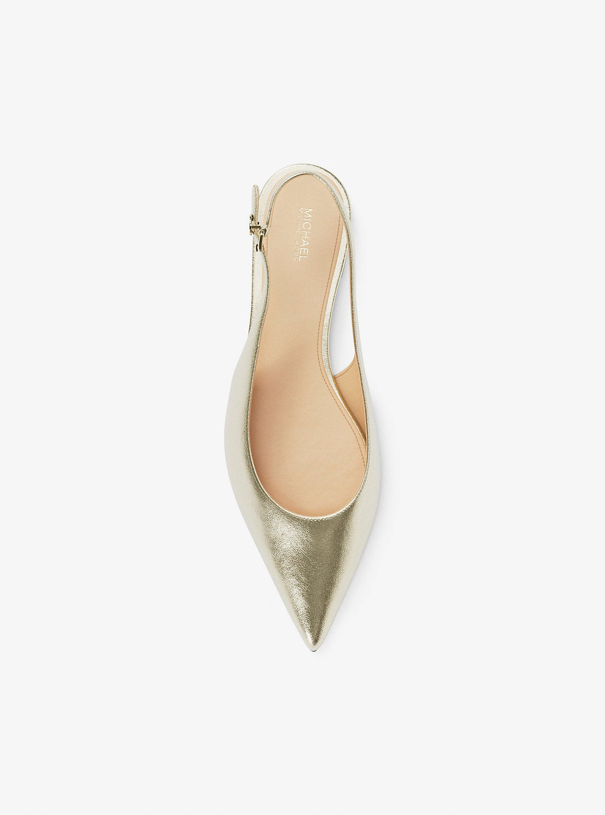 Amali Metallic Slingback Flat