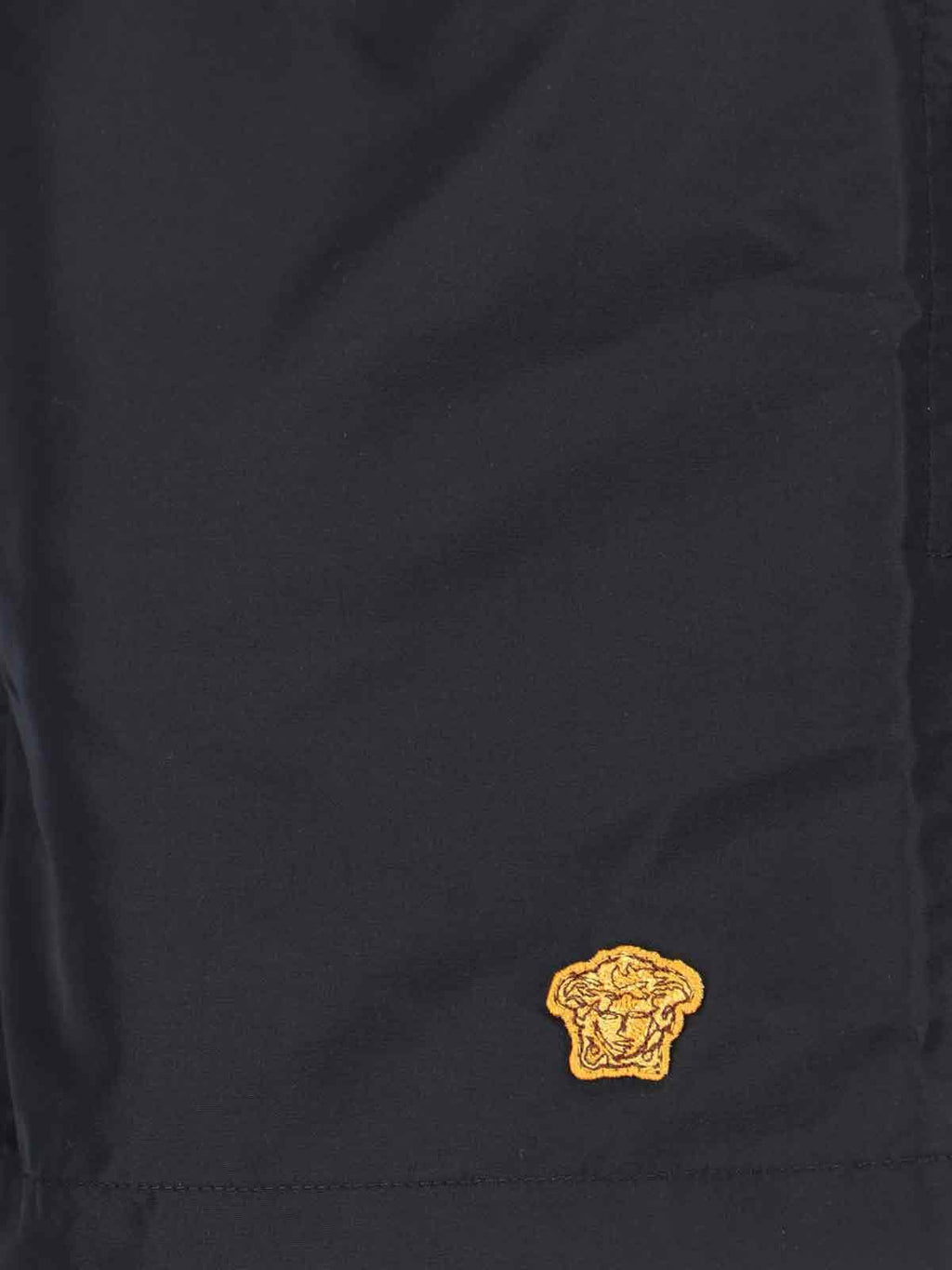 "Swim Golfo Medusa Patch" Swim Shorts – Black