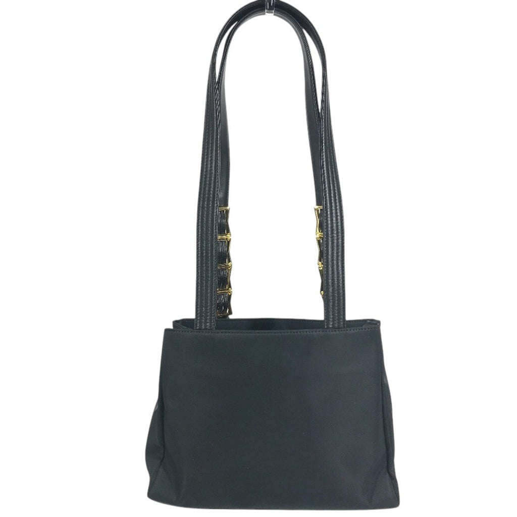 Versace Nylon Handbag Shoulder Bag (Pre-Owned)