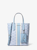 Vincent Small Logo Jacquard Tote Bag with Card Case