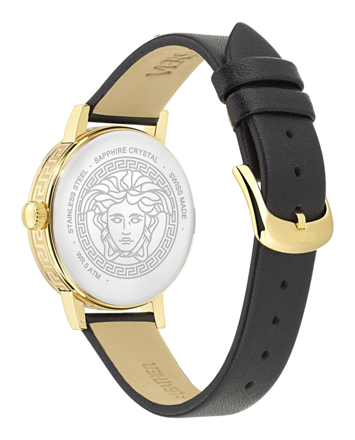 Greca Fortuna Leather Watch