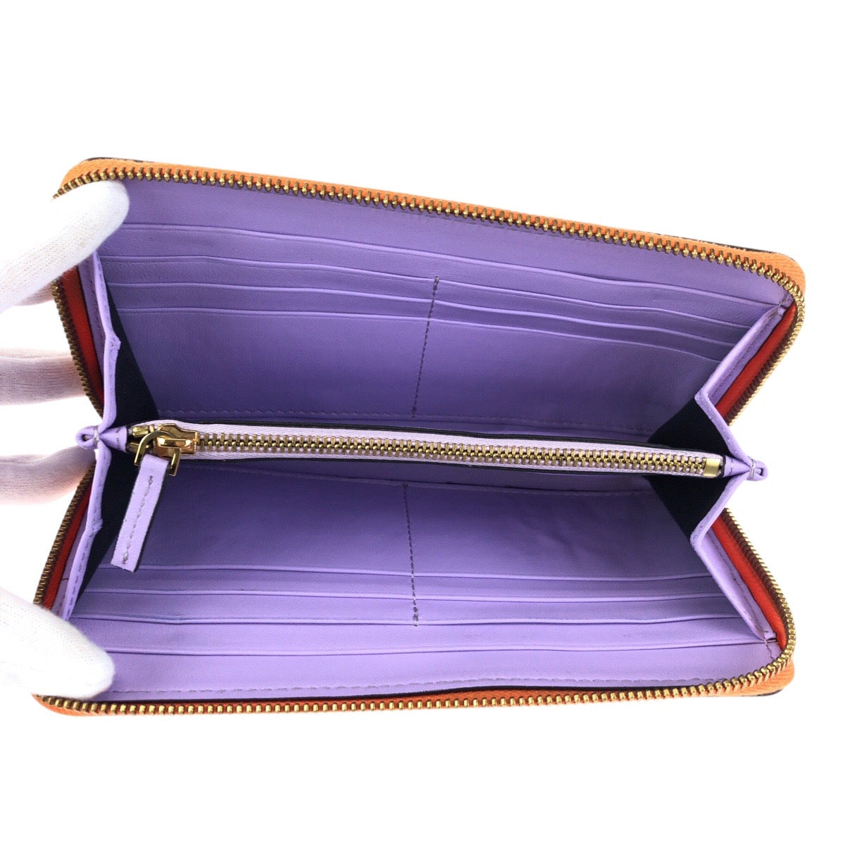 Versace Medusa Leather Zip-Around Wallet