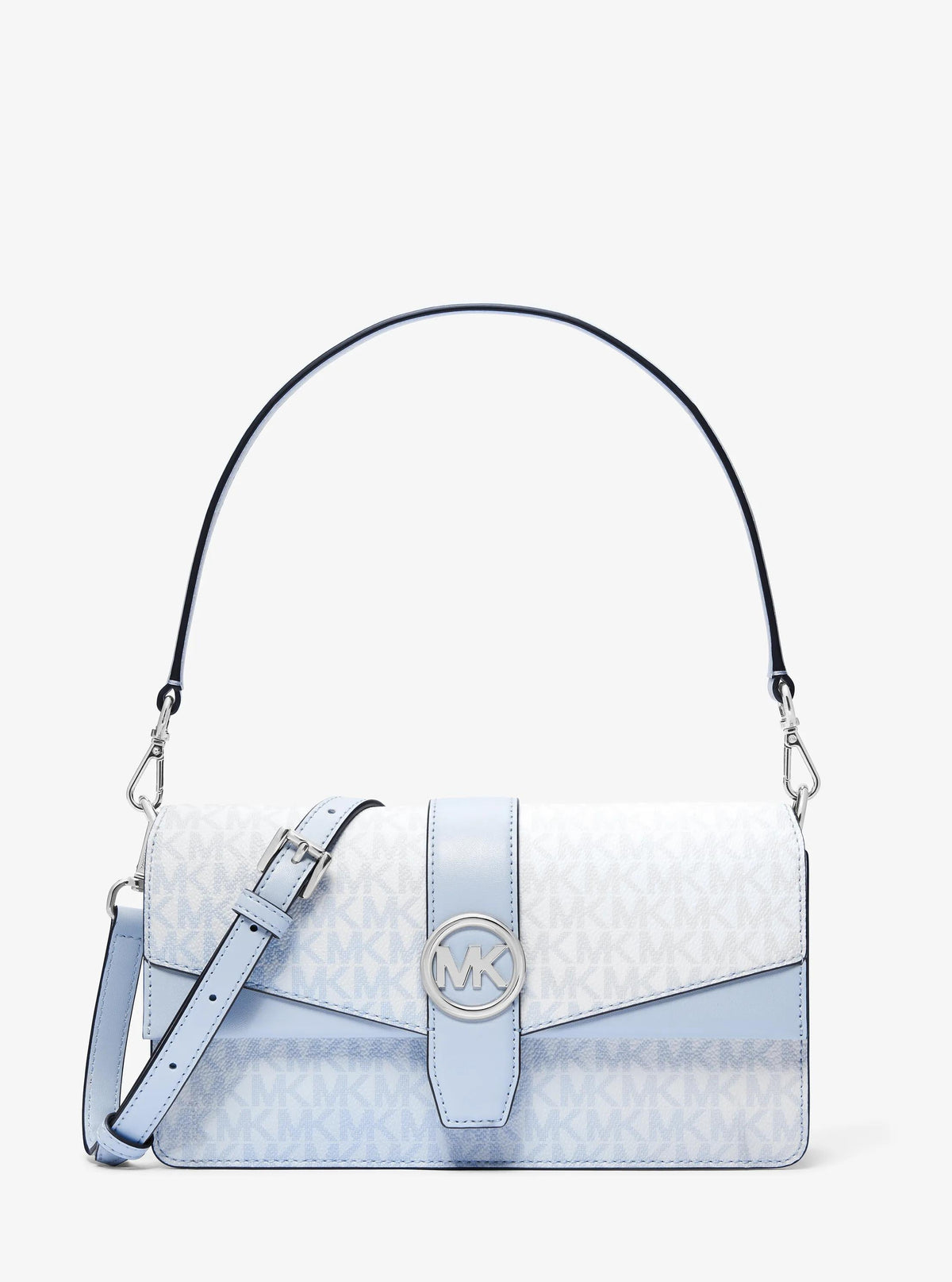 Greenwich Medium Signature Logo Shoulder Bag