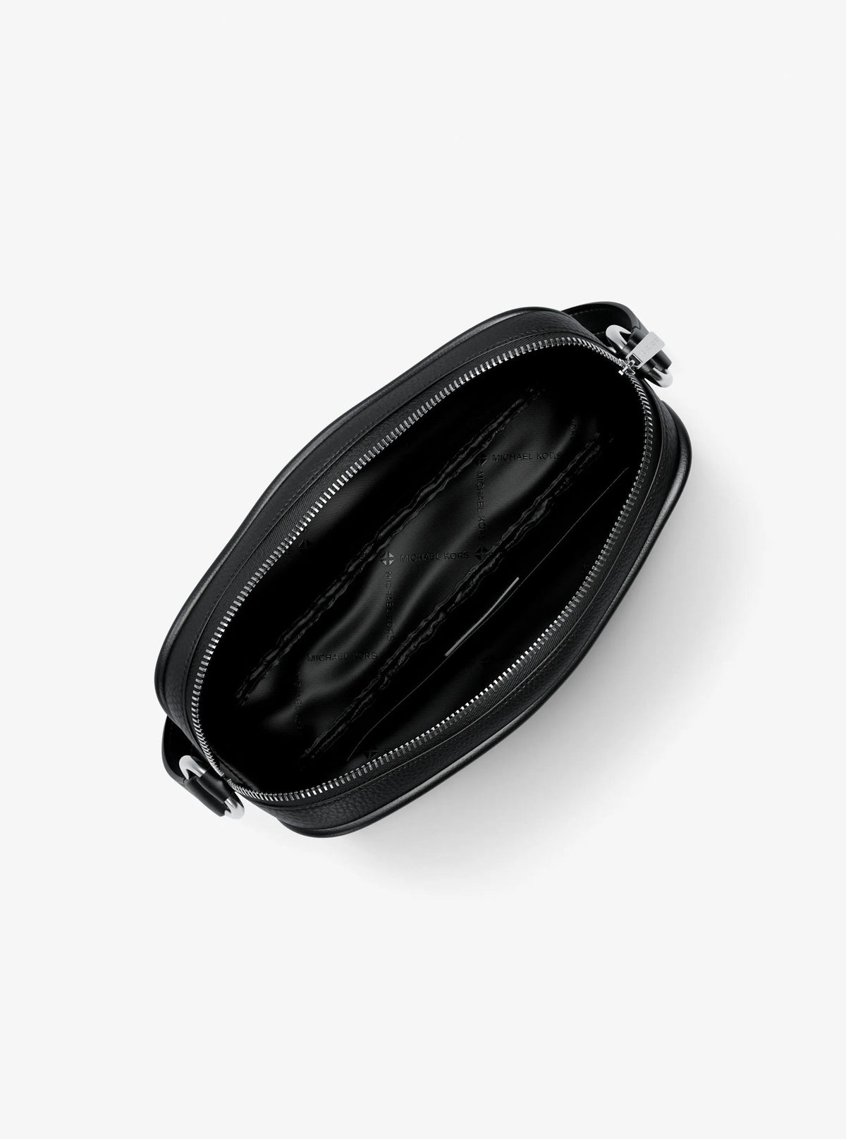 Jet Set Travel Large Logo Debossed Camera Crossbody Bag