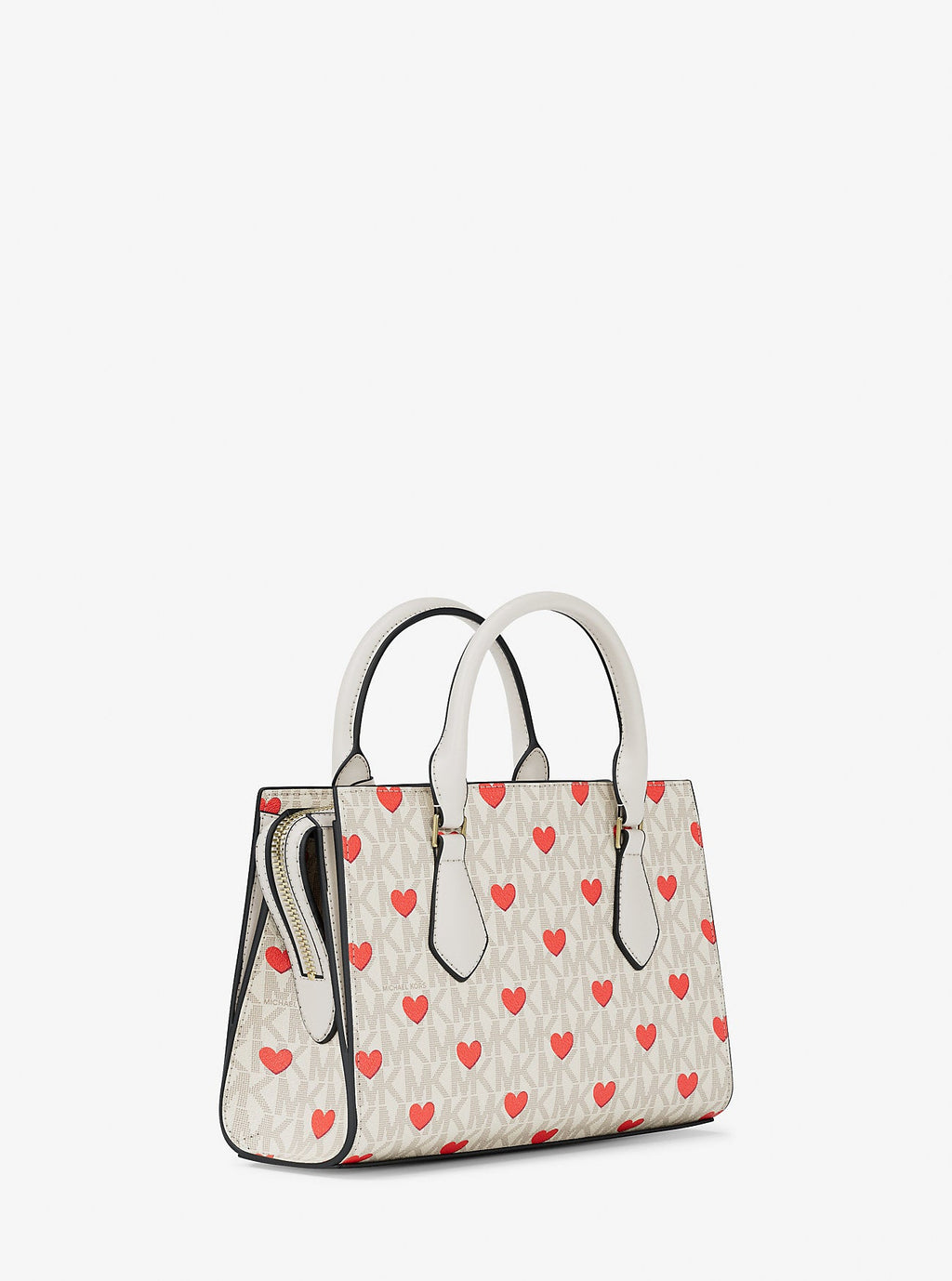 Sheila Small Embellished Signature Logo Satchel