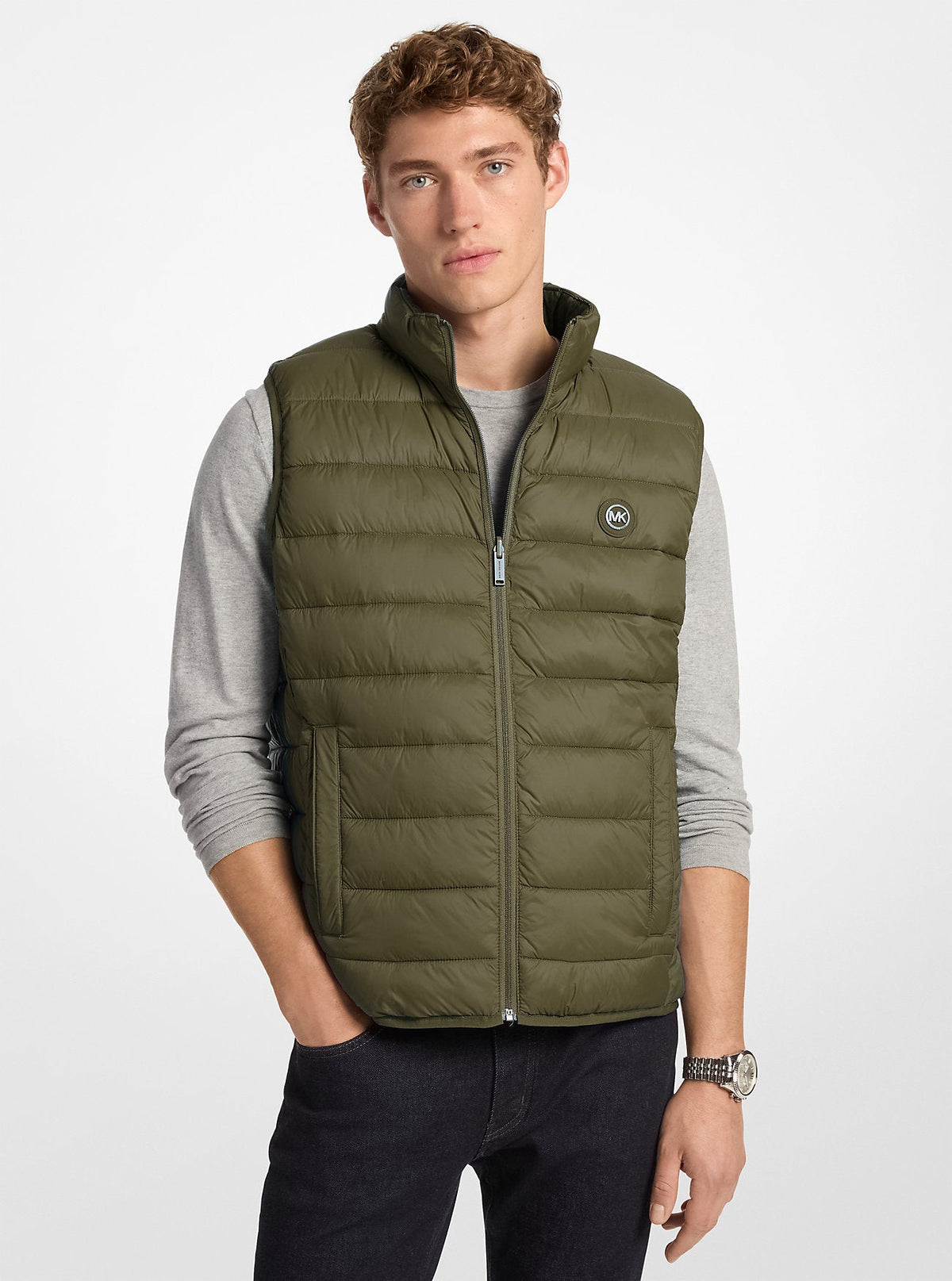 Abbou Signature Logo Reversible Vest