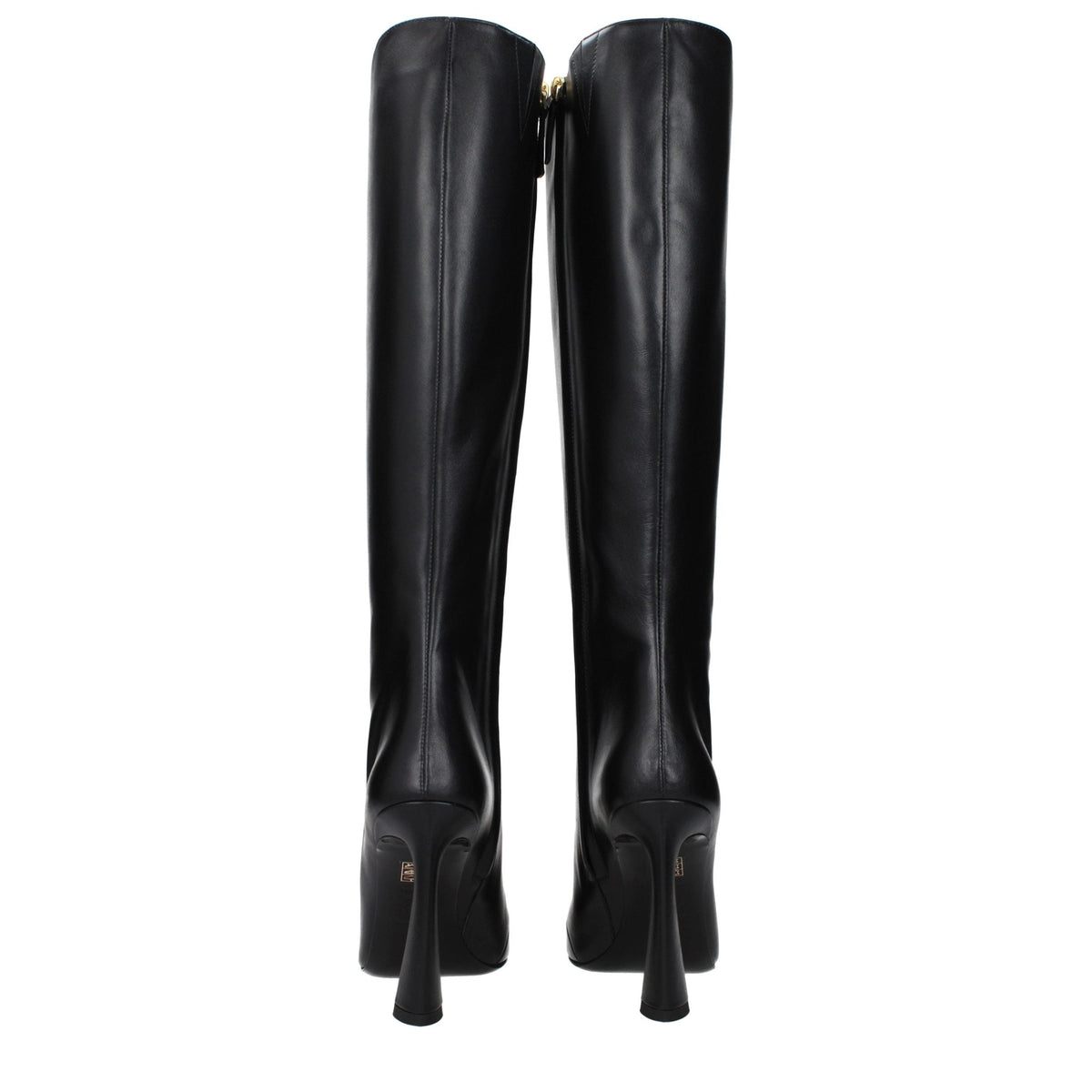 Versace Leather High Heel Women's Boots