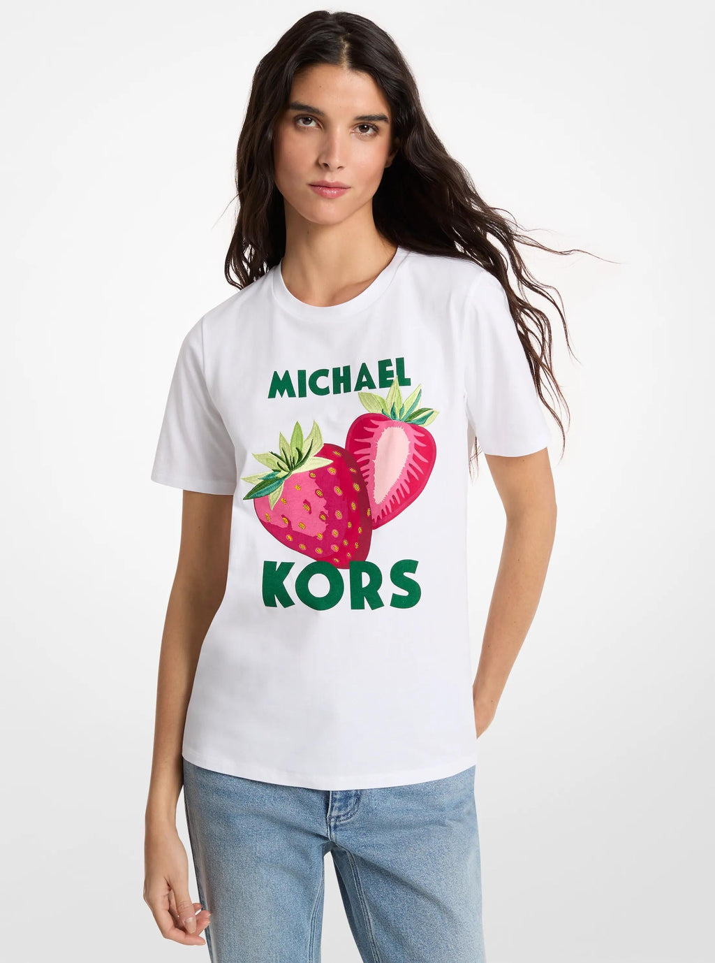 Graphic Logo Cotton T-Shirt