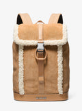 Cooper Suede and Sherpa Backpack