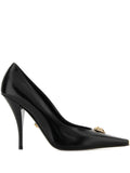 Pointed Toe Leather Pump
