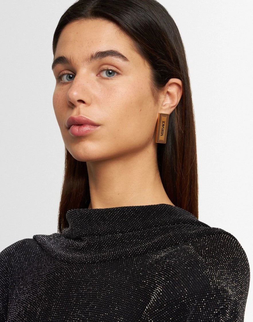 90S Logo Earrings