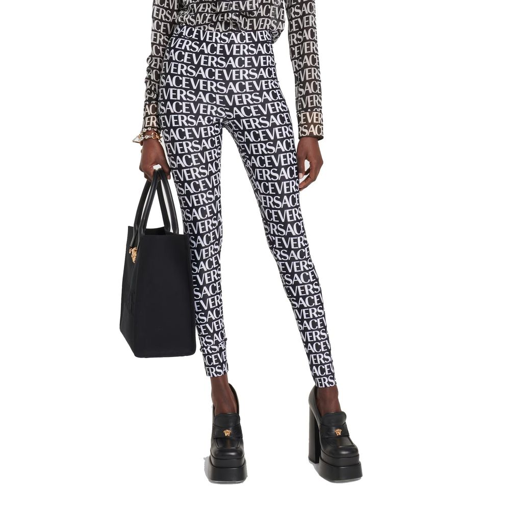 Versace Elastane Women's Leggings