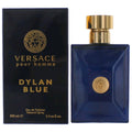 2pcs Versace Pour Homme Dylan Blue by Versace, 3.4 oz Eau De Toilette Spray for Men