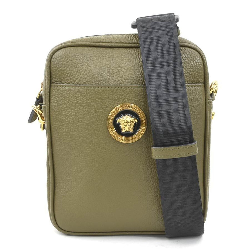 Versace Leather Shoulder Bag (Pre-Owned)