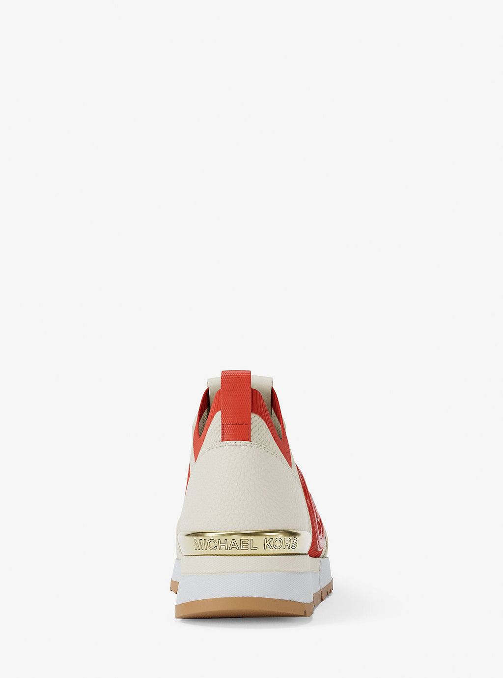 Michael Kors Outlet Jenkins Two-Tone Stretch Knit Trainer