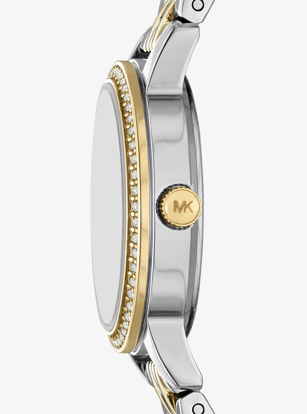 Mini Melissa Pavé Two-Tone Watch