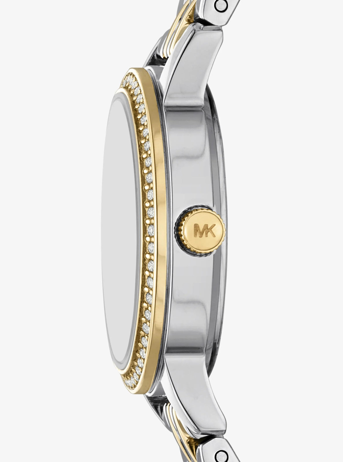 Mini Melissa Pavé Two-Tone Watch