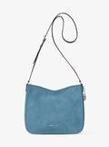 Nayla Medium Suede Messenger Bag