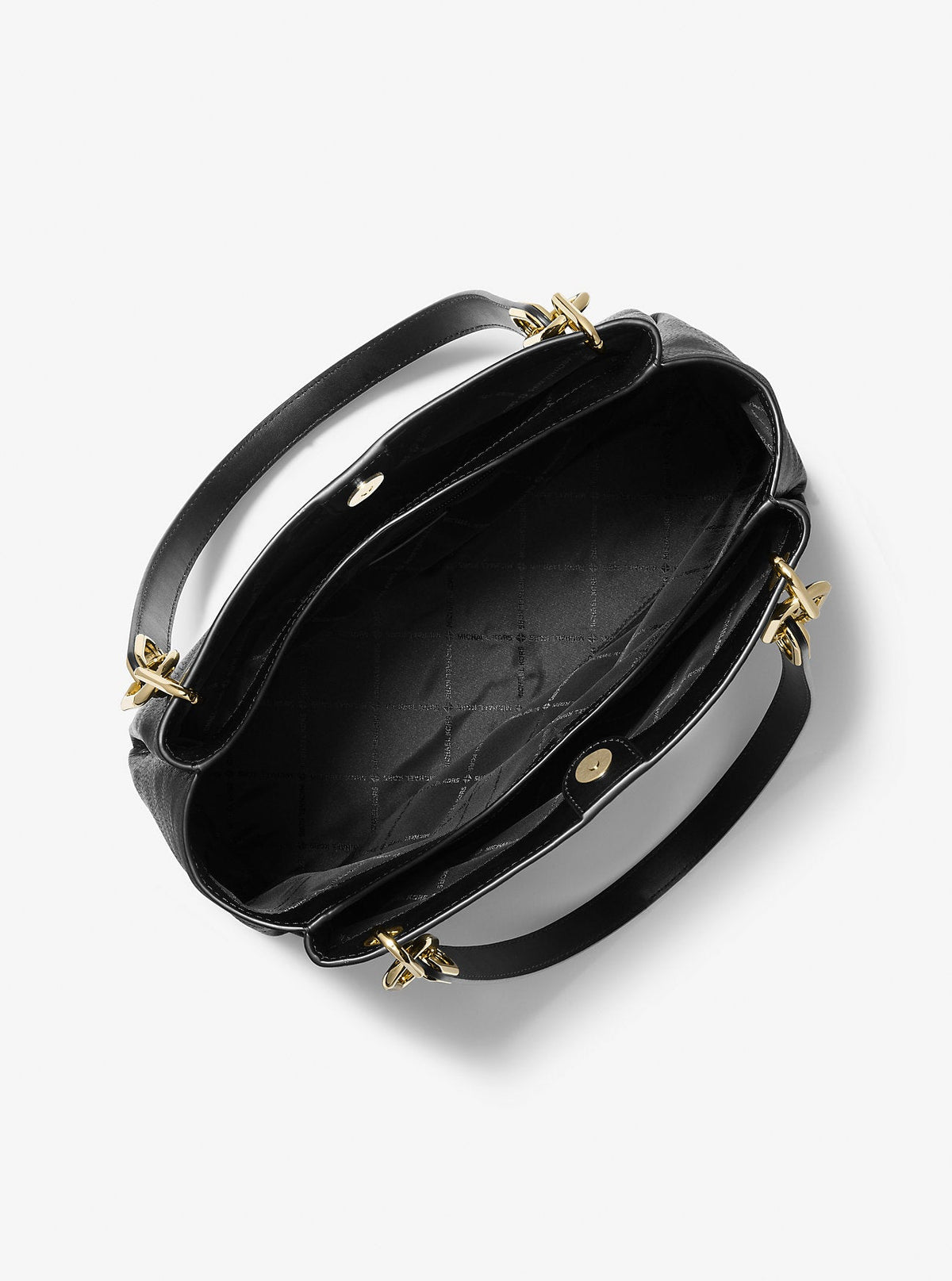 Trisha Large Pebbled Leather Shoulder Bag