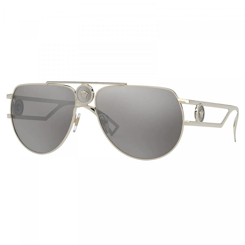 VE2225 12526G Pale Gold/Light Grey Mirror Silver