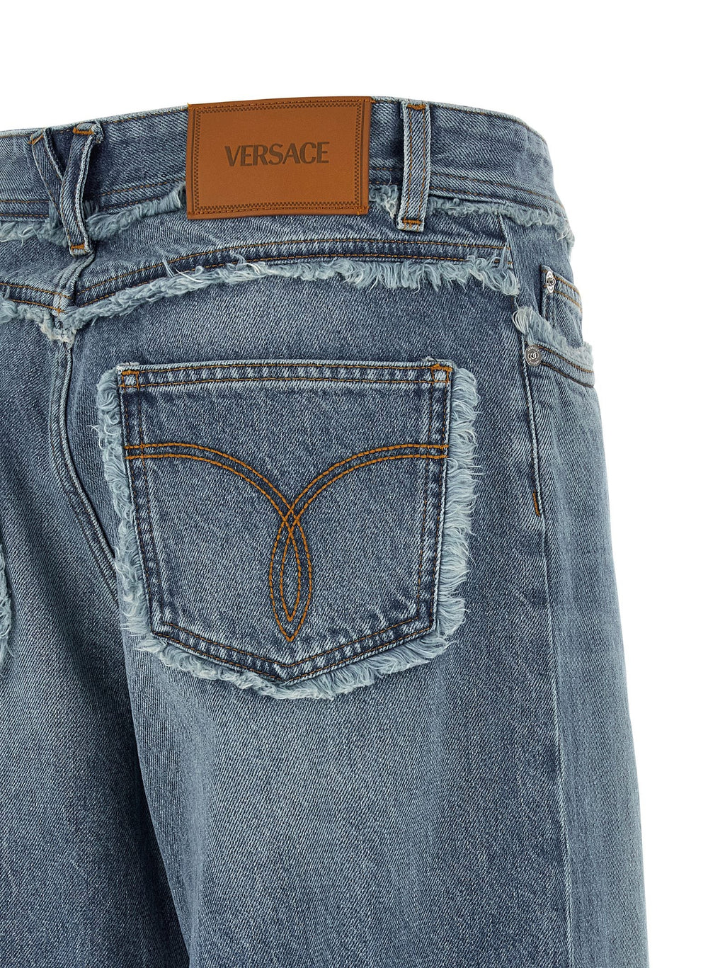Versace Cotton Boyfriend Women's Jeans